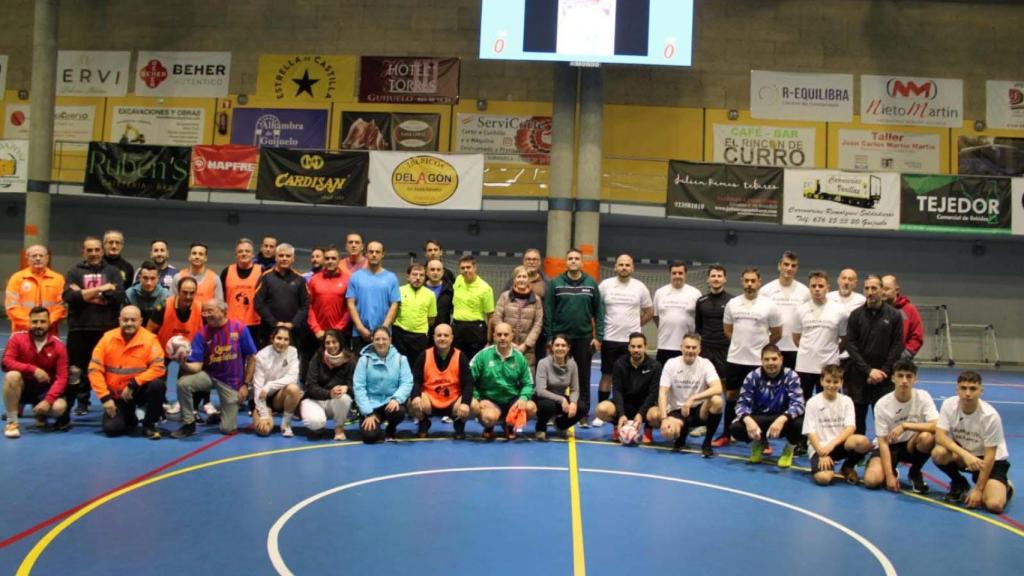 Imagen del torneo solidario en Guijuelo