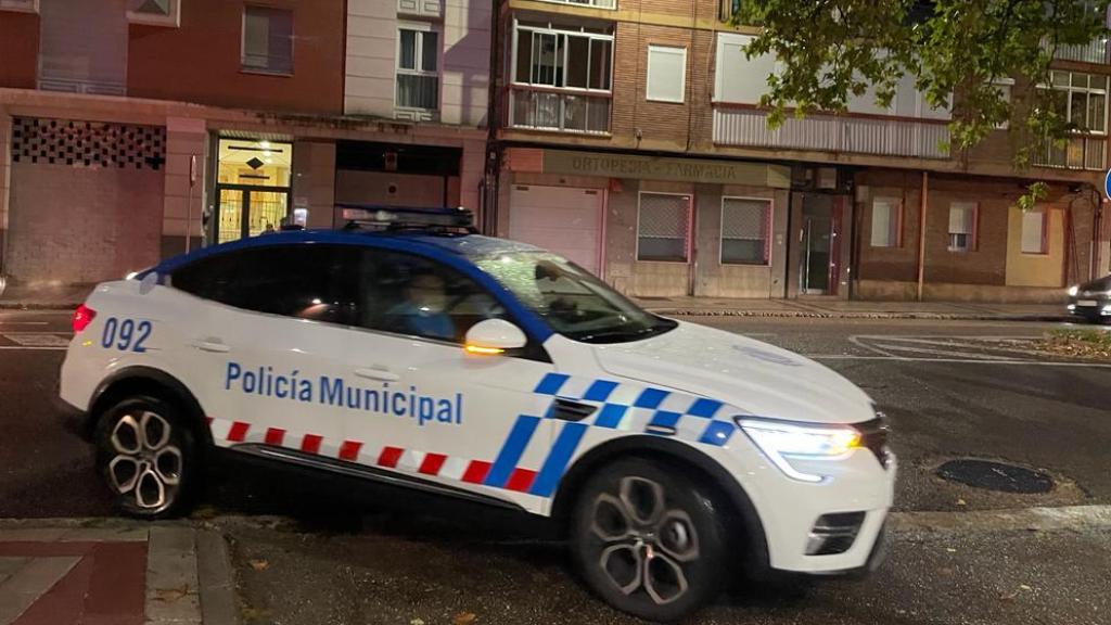 Un vehículo de la Policía Municipal de Valladolid