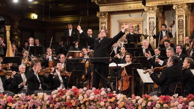 Riccardo Muti durante el 'Concierto de Año Nuevo' de 2018. Foto: Terry Linke