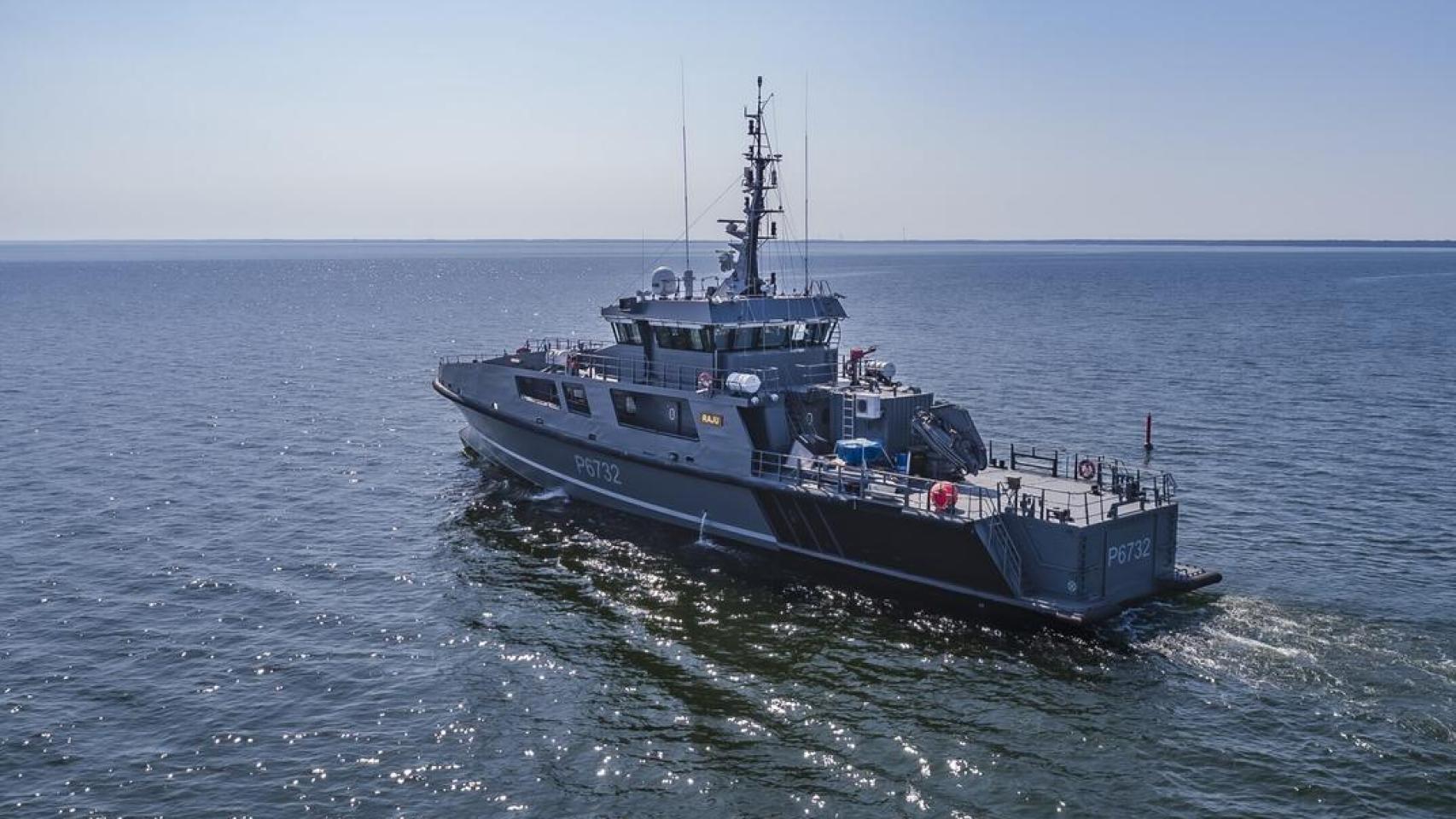 Barco patrullero de la Armada de Estonia.