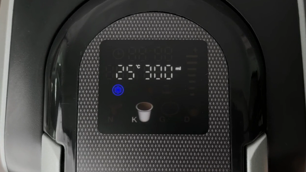 Pantalla de H6 Coffee Maker