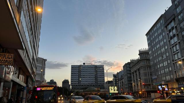 Cielo mayormente despejado en A Coruña, en una imagen de archivo