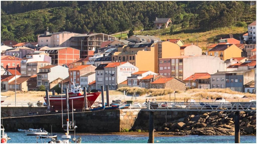 Vista de Laxe (A Coruña)