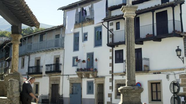 Candelario, en la Sierra de Béjar de la provincia de Salamanca