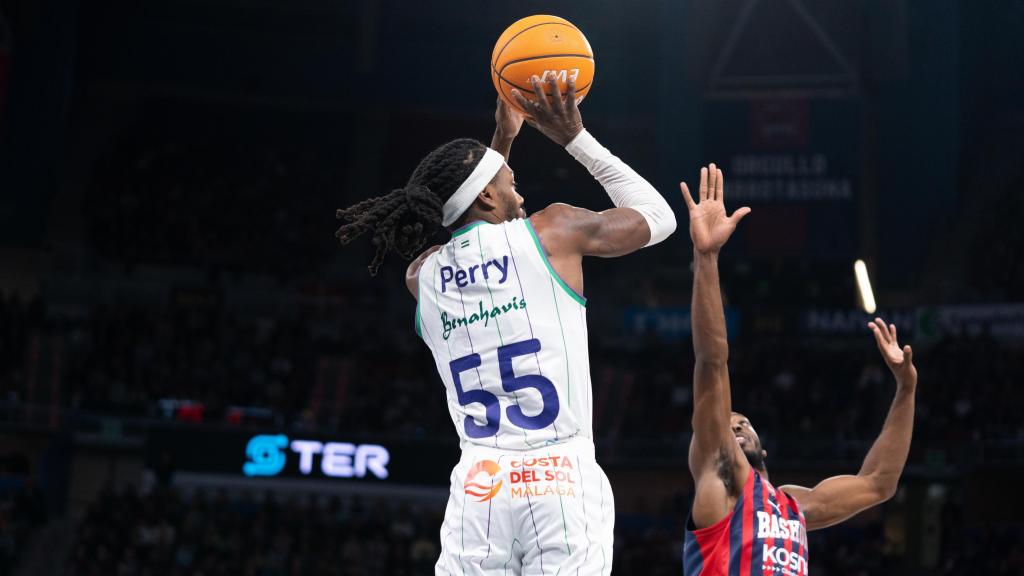 Kendrick Perry durante el partido contra el Baskonia.