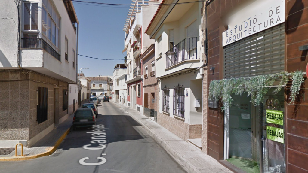 Imagen de Google de la calle Canalejas de Tomelloso.