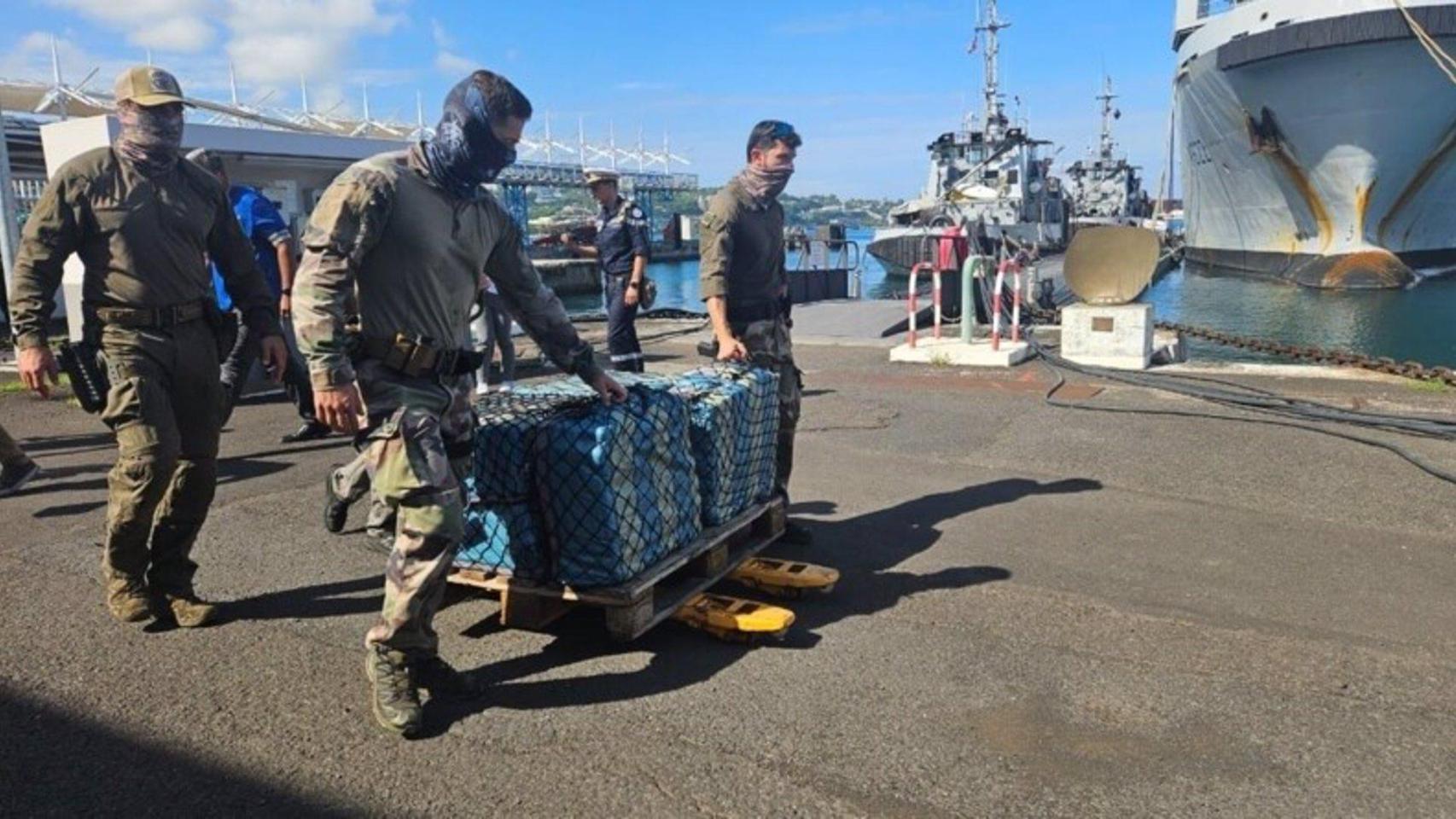 Incautación de cocaína del barco 'Raymi