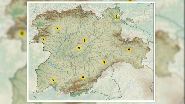 National Geographic elabora un mapa con los nueve pueblos más bonitos de la Comunidad