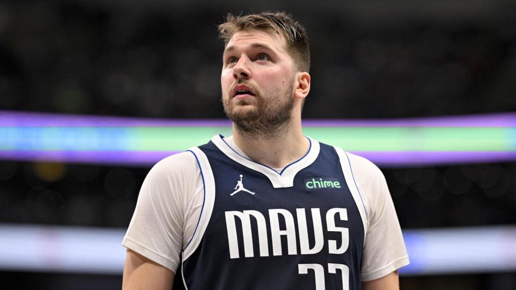 Luka Doncic, en un partido con Dallas Mavericks.