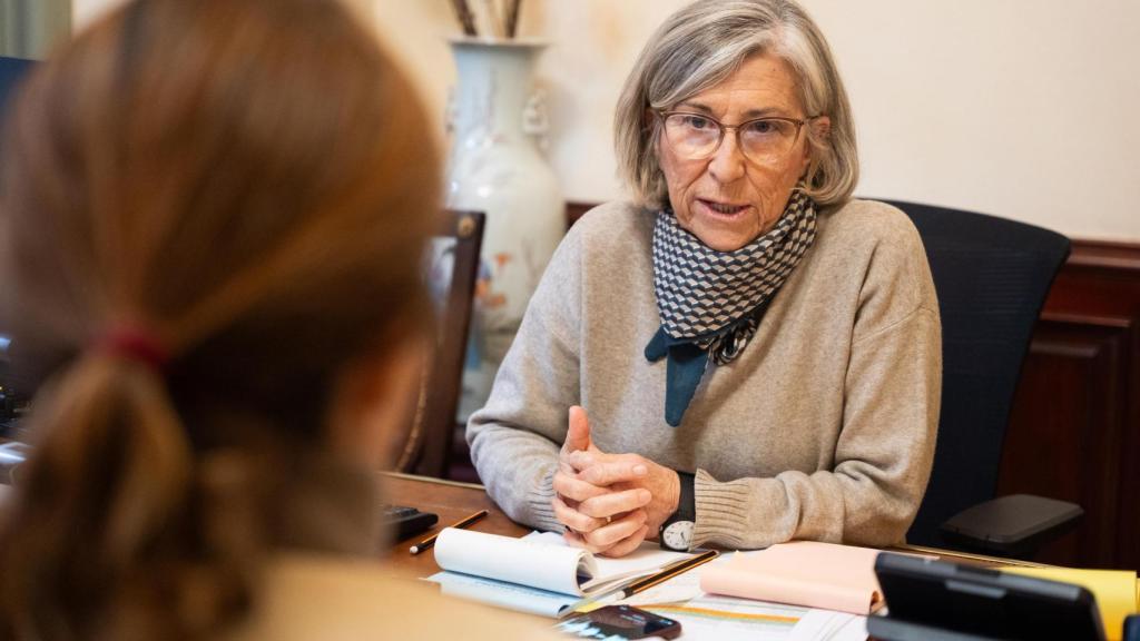 Ana Crespo durante la entrevista con Magas.