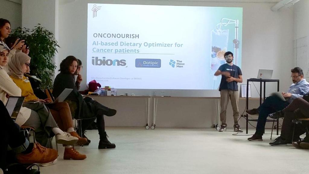 Presentación del proyecto Onconourish en Viena el pasado noviembre.