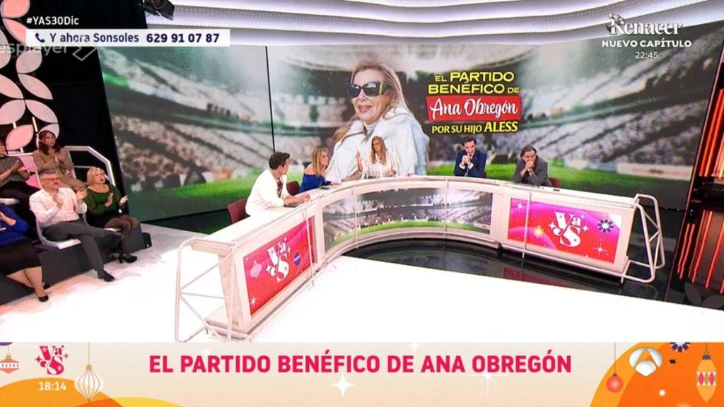 Durante el programa de hoy.