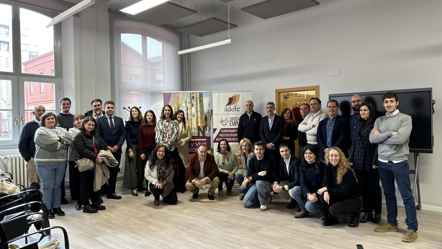 Encuentro de los trabajadores de León del Programa Talento del Ayuntamiento de la ciudad