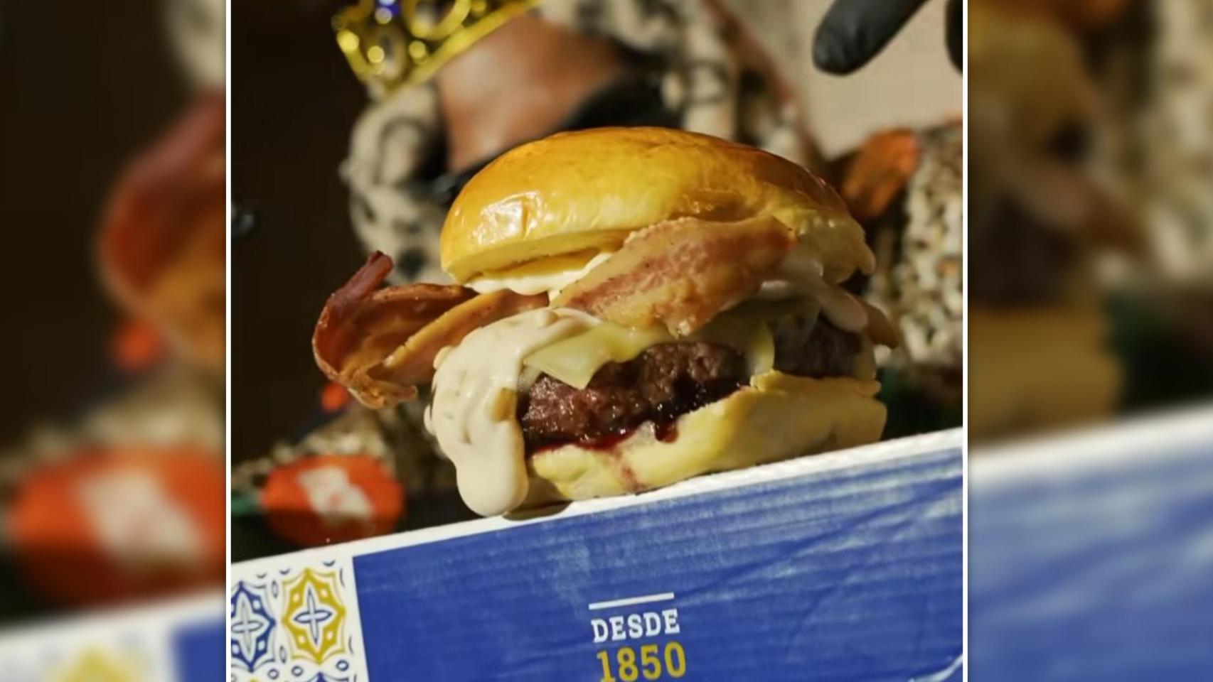 La hamburguesa de polvoburger del Toro