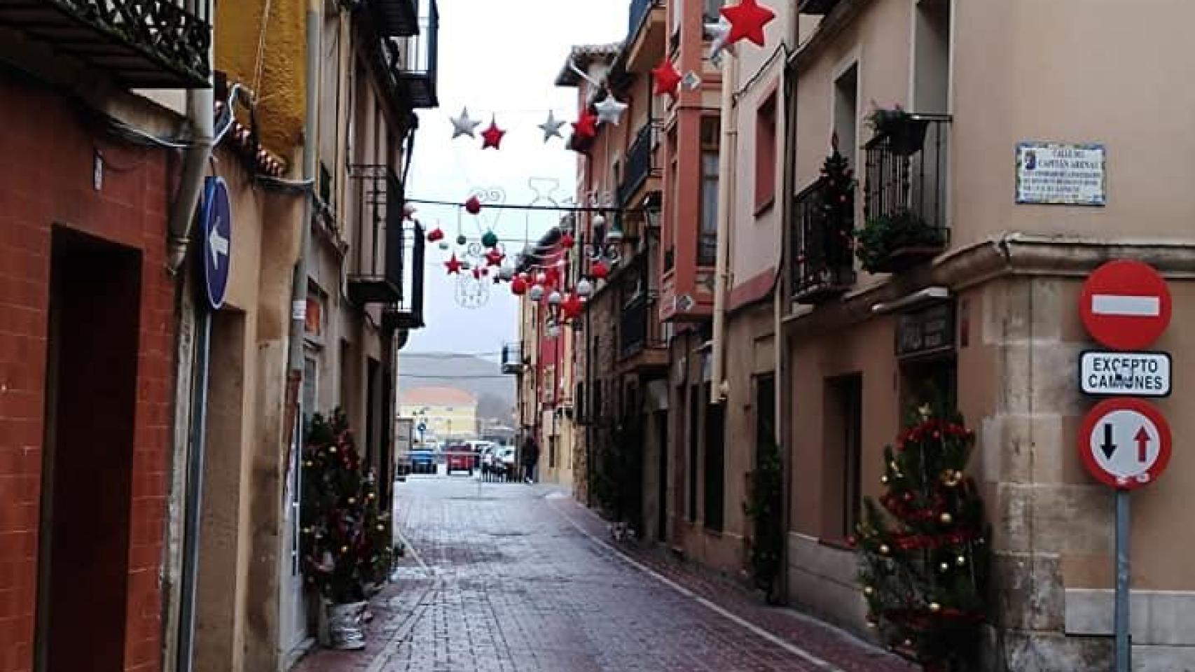 Una de las calles de Molina de Aragón (Guadalajara).