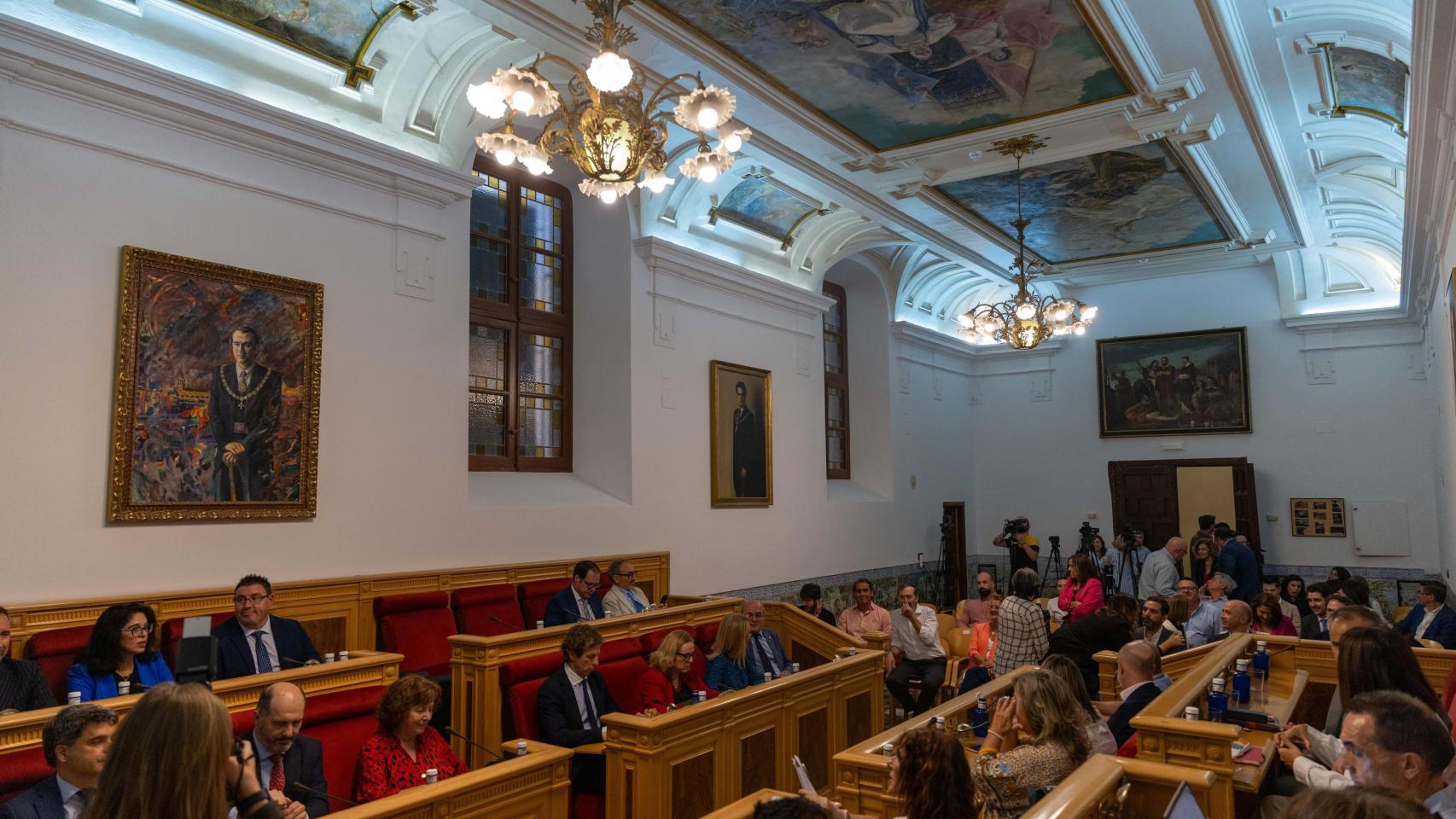 El Ayuntamiento de Toledo ha celebrado hoy el último Pleno del año.