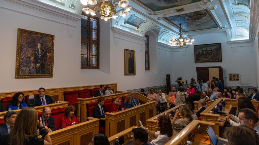 El Ayuntamiento de Toledo ha celebrado hoy el último Pleno del año.