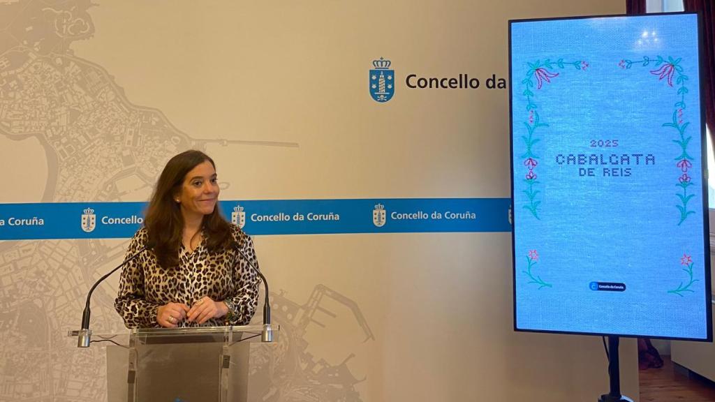 Presentación de la cabalgata de Reyes de A Coruña 2025