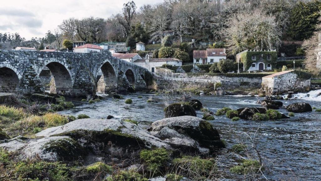 A Ponte Maceira figura como uno de los pueblos más bonitos de  España.