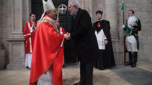 Acto de Traslación de los restos del Apóstol en Santiago.