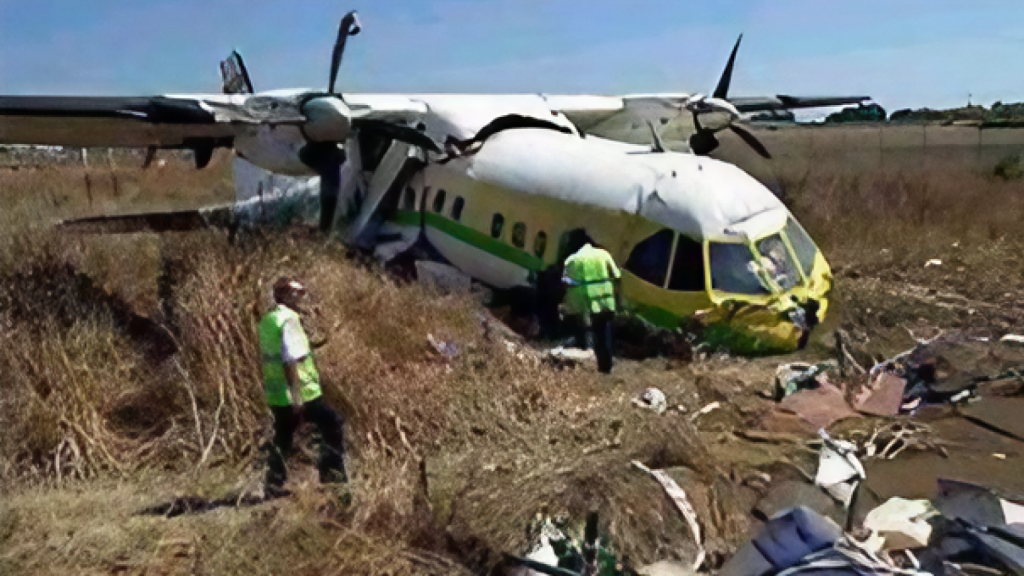 Avión del accidente en Málaga