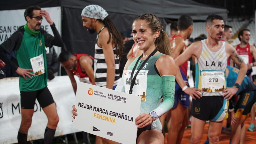 Marta García, la mejor marca española en la San Silvestre vallecana.