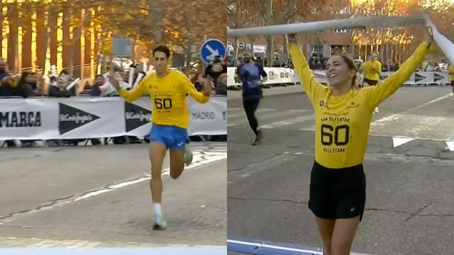 Mohamed Massat y Esther Ramos ganan la San Silvestre Vallecana popular.