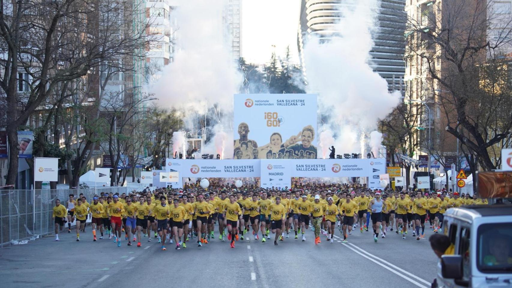 Las mejores imágenes de la Nationale-Nederlanden San Silvestre 2024: la fiesta del 60 aniversario