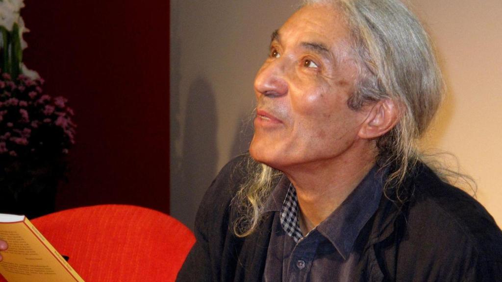 : Boualem Sansal en una Feria del Libro de Frankfurt 2011.