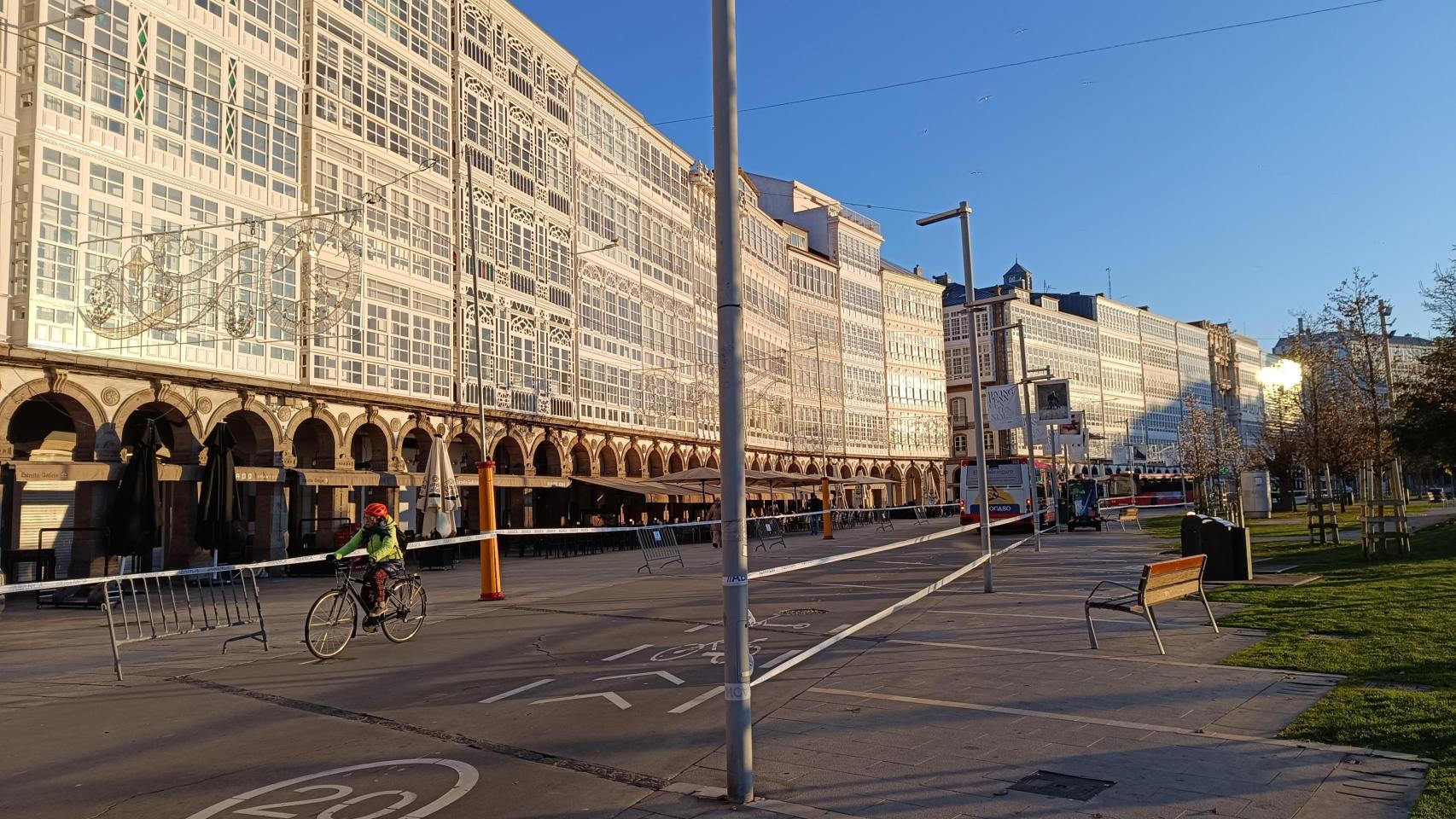 Cortes de tráfico en A Coruña por la San Silvestre