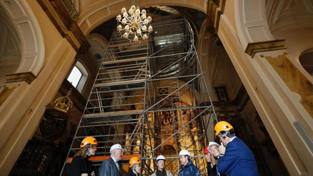 Restauración de la cúpula de la Vera Cruz