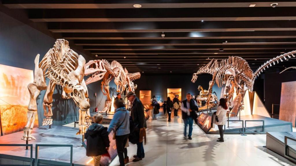 Exposición 'Dinosaurios de la Patagonia' en CaixaForum Madrid. Foto: Máximo García. Fundación la Caixa