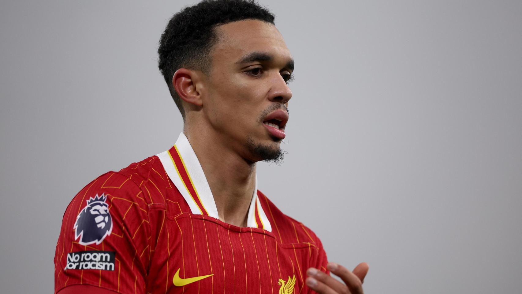 Trent Alexander-Arnold, en un partido con el Liverpool