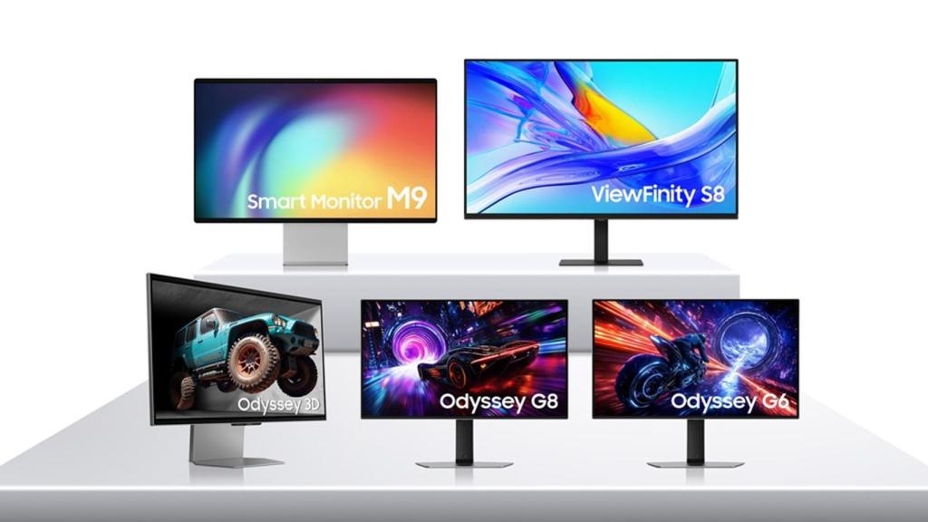 Nuevos monitores de Samsung.