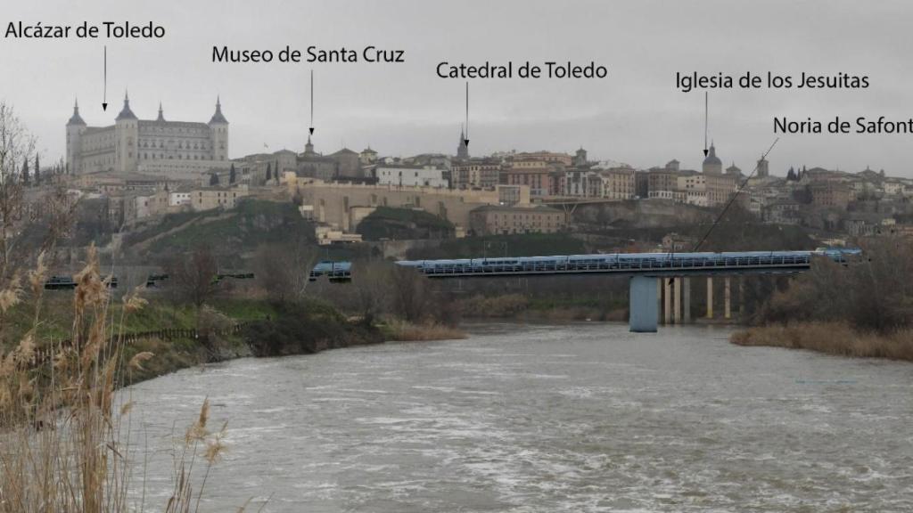 La Junta insiste en que la opción 'Toledo Central' afecta de forma severa al cono visual del Casco histórico.