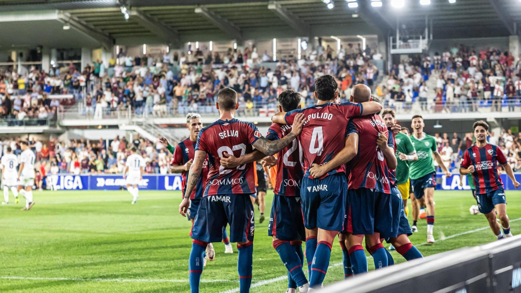 Partido del Huesca en El Alcoraz.