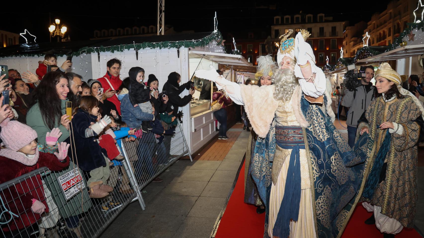 Cabalgata de los Reyes Magos en Valladolid