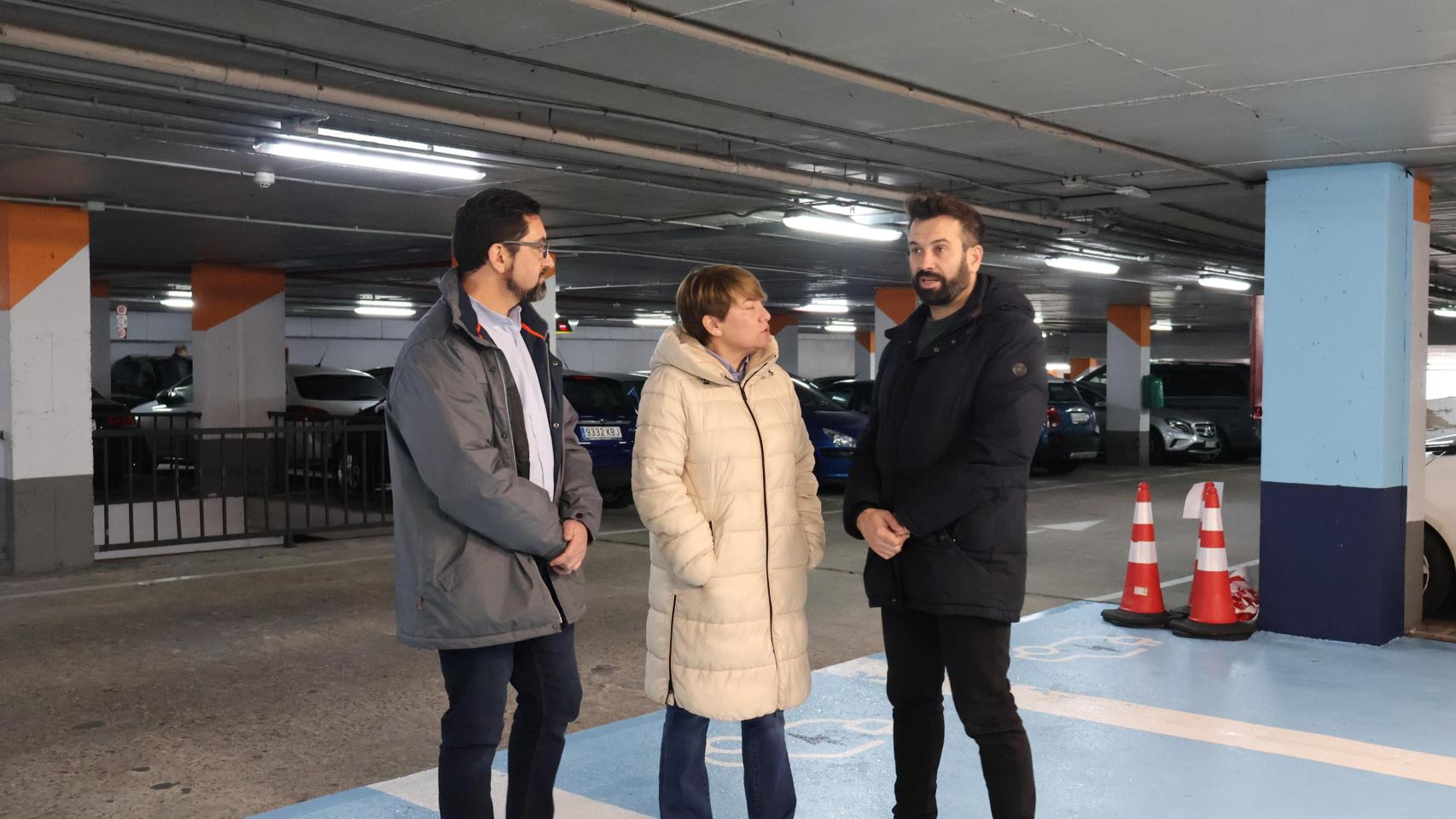 Presentación de la campaña de rebajas del parking de La Marina