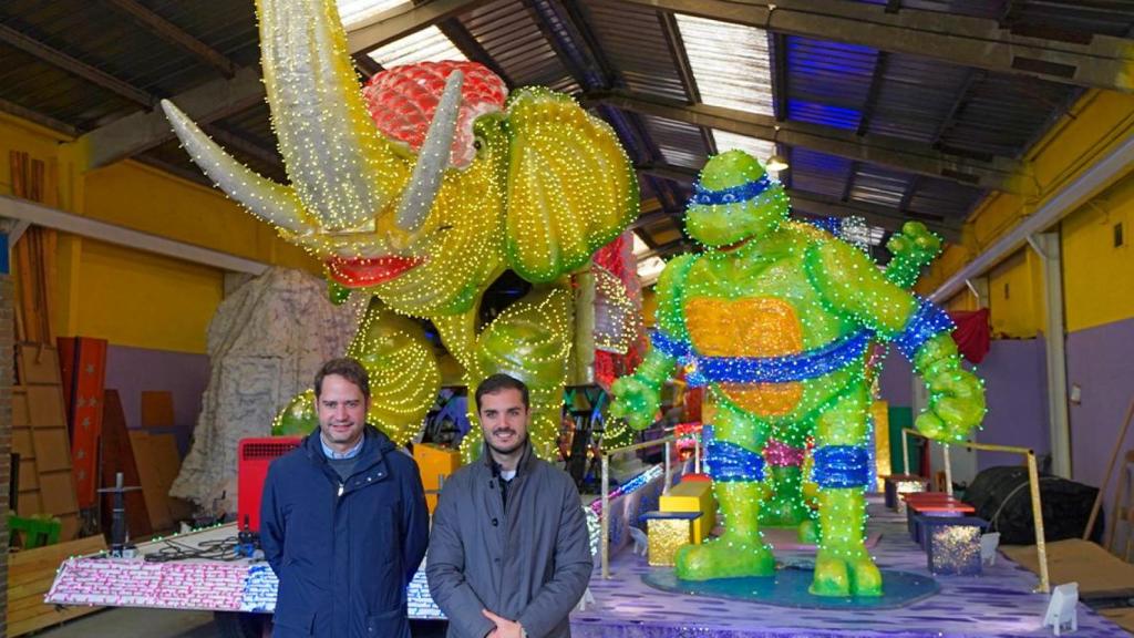 El alcalde de Torrejón, en la presentación de la Cabalgata 2025.