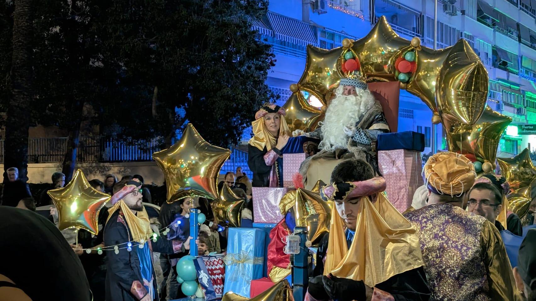 La Cabalgata de Reyes Magos de Carretera de Cádiz.