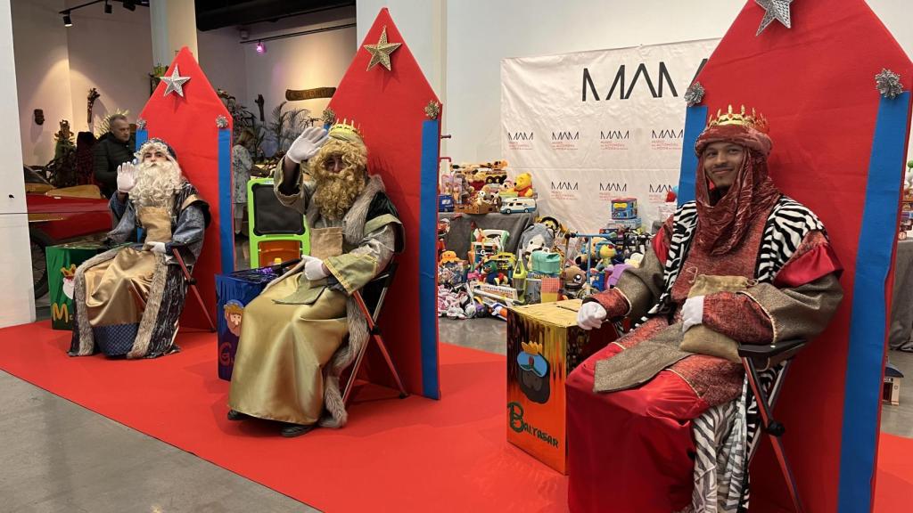 Los Reyes Magos en el MAM de Málaga.