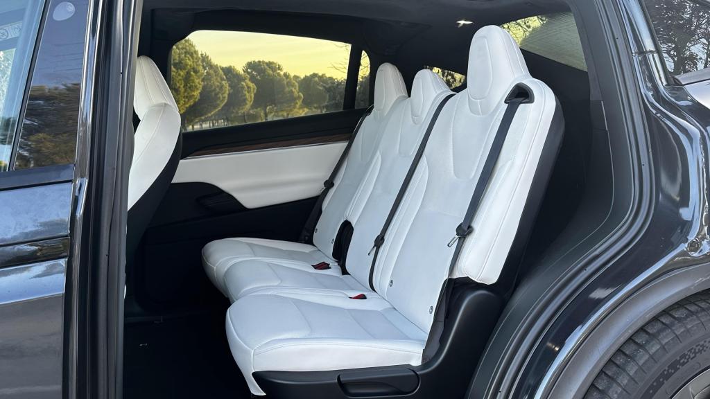 Interior del Tesla Model X.