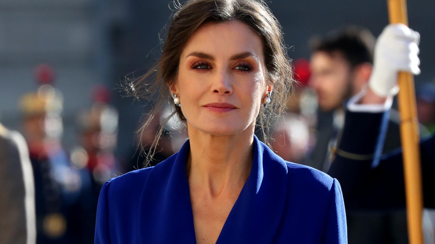 La reina Letizia en la Pascua Militar de 2020.