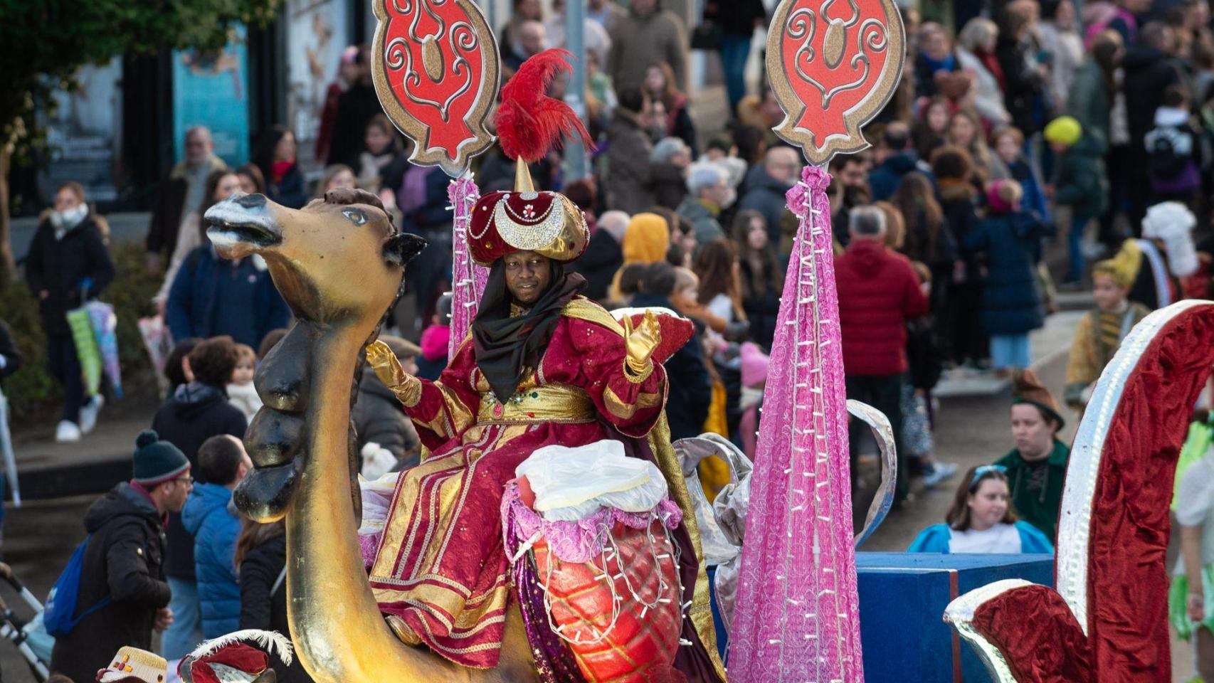 La Cabalgata de Reyes de Santiago de Compostela.