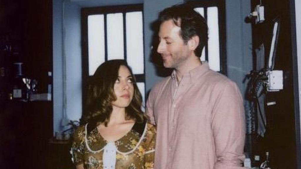 Jeff Baena y Aubrey Plaza en una imagen de sus redes sociales