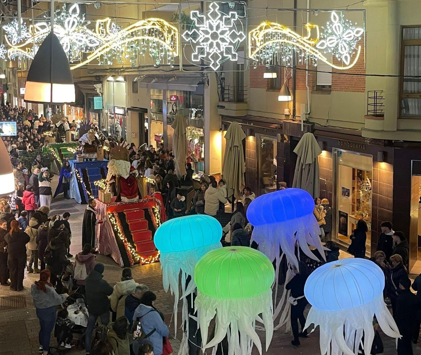 Cabalga de Reyes de la Calle Mantería de Valladolid