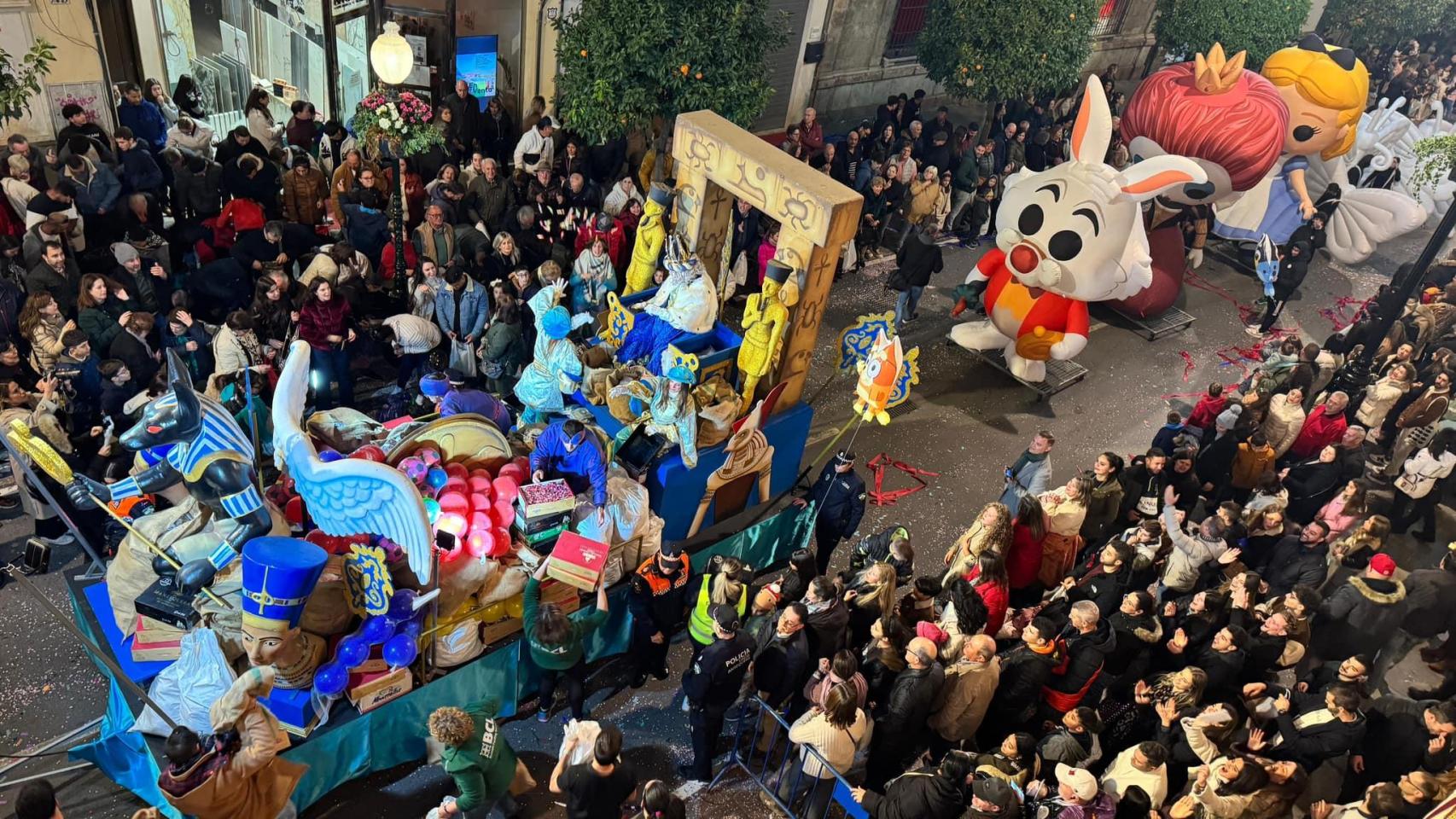 Cabalgata de Reyes Magos de Antequera 2025.