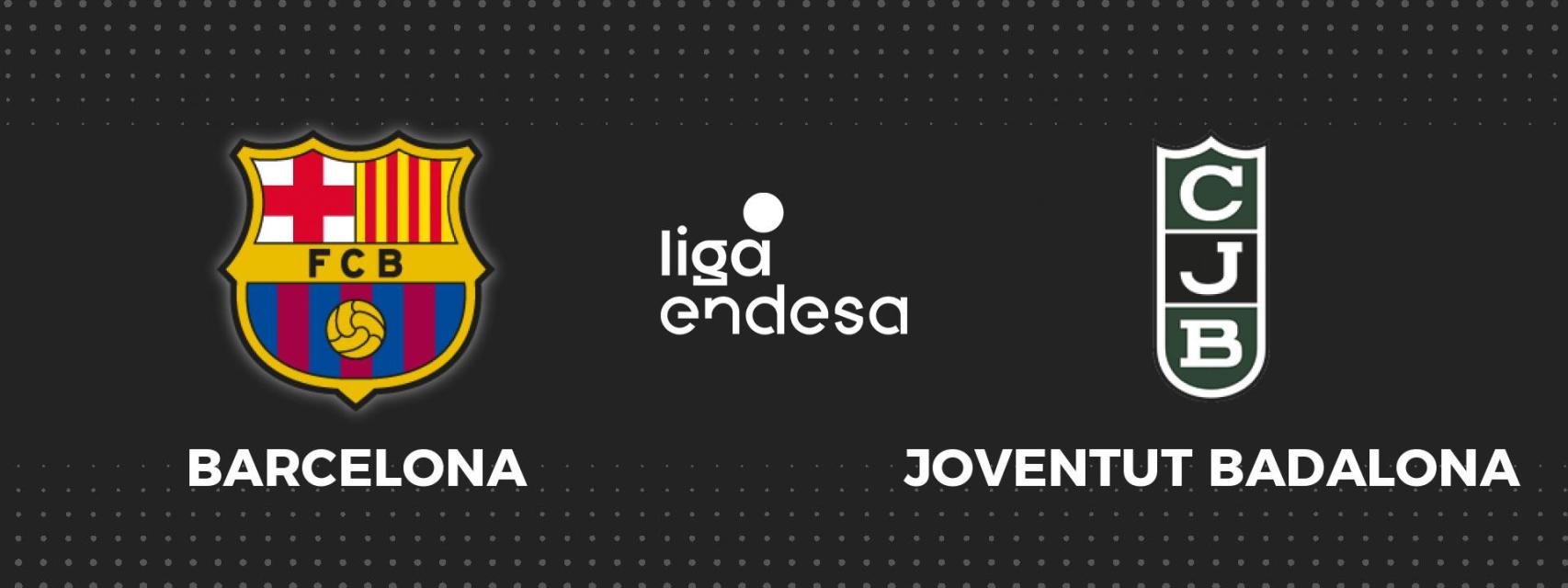 Barça - Joventut, Liga Endesa de baloncesto en directo