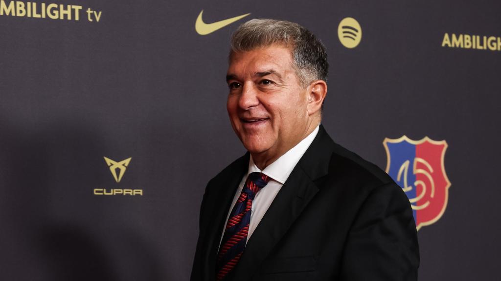 Joan Laporta, en la gala del 125 aniversario del FC Barcelona