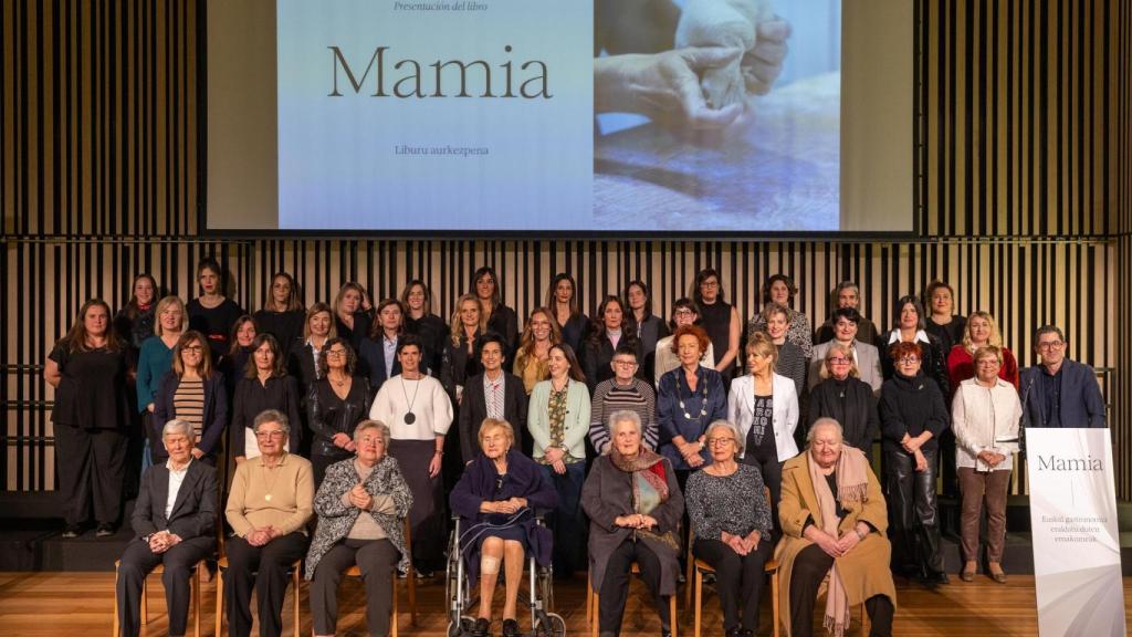 La presentación del libro 'Mamia'.